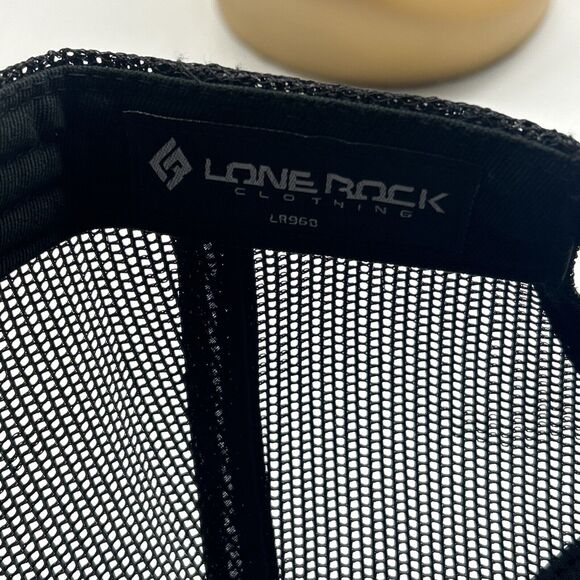 Lone Rock Hat Cap Adjustable Snap Back Trucker Mesh Alaska Embroidered - Picture 6 of 6